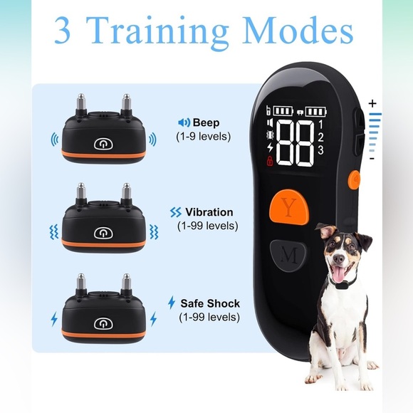 🎉HP 🎉 NIB Dog Training Collar with Remote 2600Ft - Picture 2 of 6